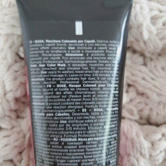 ARKEMUSA Milano Italy- "PINK" Vegan Professional Color Mask- 150ml - Picture 7 of 9